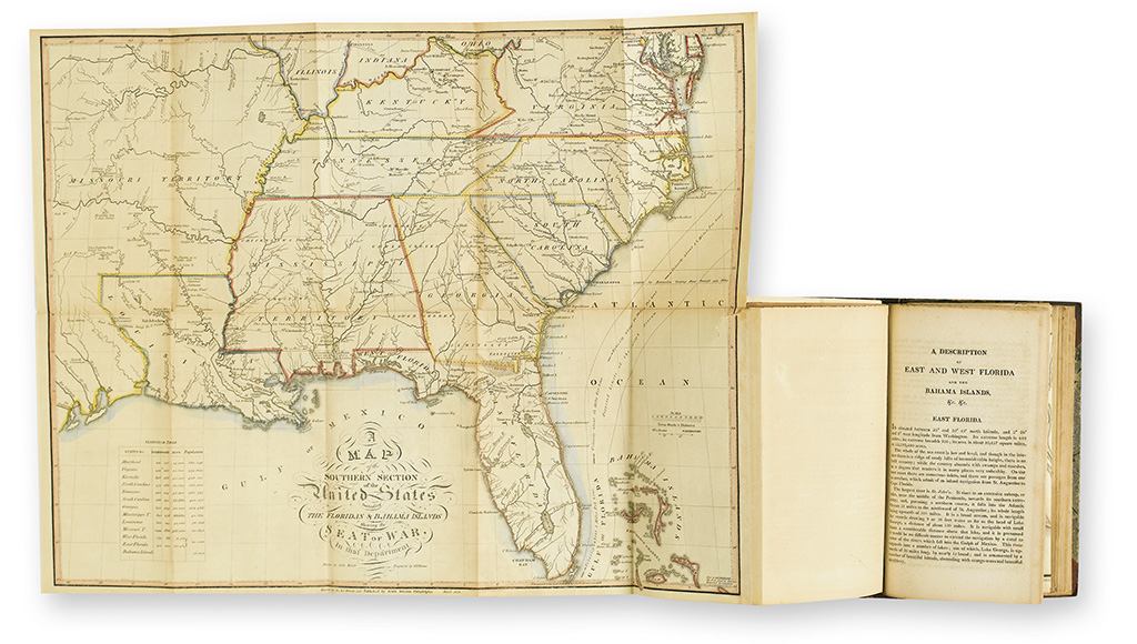 MELISH, JOHN. A Military and Topographical Atlas of the United States.